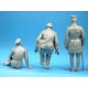 Conjunto de figuras de tripulação de tanque francês da MiniArt em escala 1/35