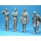 Conjunto de figuras de tripulação de tanque francês da MiniArt em escala 1/35