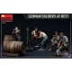 Maqueta German Soldiers at Rest 1/35 de MiniArt con soldados y accesorios