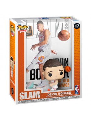 Figura Funko Pop Devin Booker con portada de SLAM