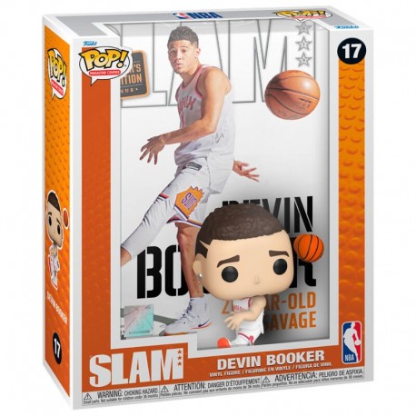 Figura Funko Pop Devin Booker com capa SLAM