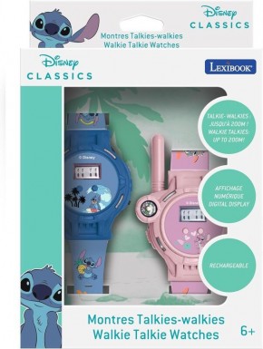 Reloj walkie talkie Stitch Disney con linterna y brújula