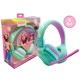 Casque sans fil Wow Generation vert et violet