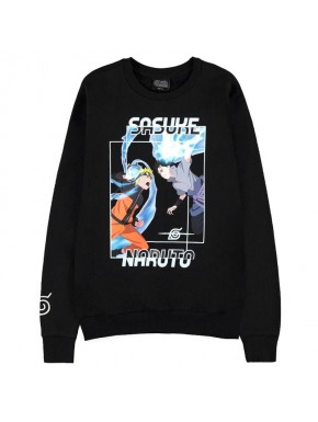 Moletom preto Naruto Sasuke Difuzed
