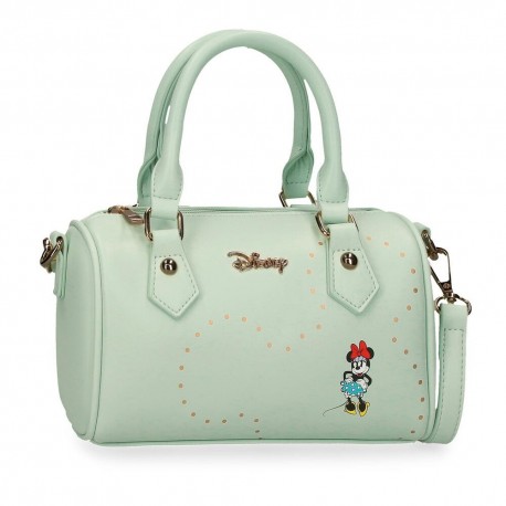 Sac Minnie Disney vert avec détails dorés