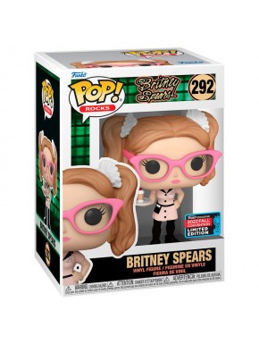 Figura Funko POP Britney Spears com óculos rosa
