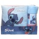 Set Couverture Polaire et Coussin Stitch Disney