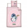 Housse de Couette Stitch Disney Lit 90cm Polycoton