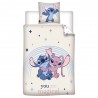 Housse de Couette Angel & Stitch Disney 90cm Polycoton
