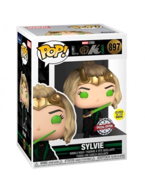 Figura exclusiva Funko POP de Sylvie da Marvel Loki