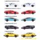 Set de 5 coches Lamborghini Majorette en caja