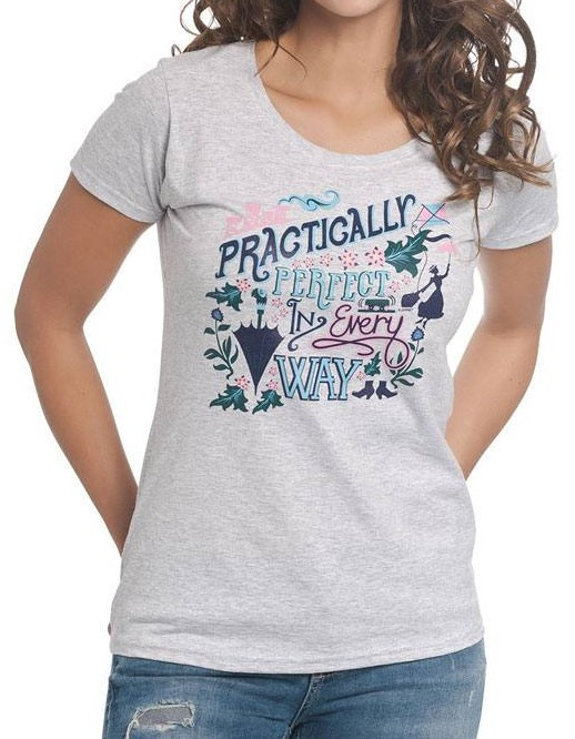 código adyacente Abultar Camiseta Chica Disney Mary Poppins por 21,90€ - lafrikileria.com