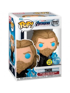 Figura Funko POP Thor Avengers Endgame em caixa