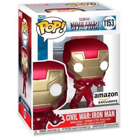 Funko POP exclusive Marvel Civil War Iron Man