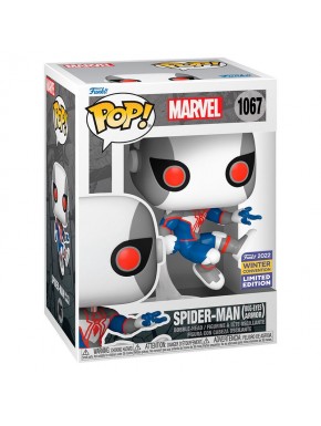 Figura Funko POP Spiderman de 9 cm exclusiva em caixa