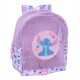 Mochila lila anti arena de Stitch con diseño Disney