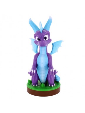 Soporte Cable Guy con figura de Spyro the Dragon.
