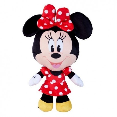 Peluche Minnie Disney de 25cm em vestido vermelho