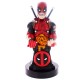 Figurine support Deadpool Zombie Marvel tenant une manette