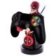 Figurine support Deadpool Zombie Marvel tenant une manette