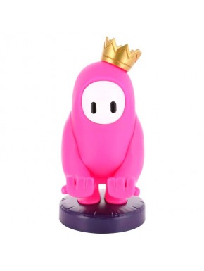 Cable Guy soporte Fall Guys en color rosa con corona