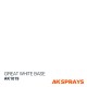 Spray base blanche intense AK-Interactive 150 ml