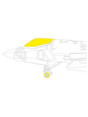 Mascarilla F-35A 1/48 Eduard para modelismo