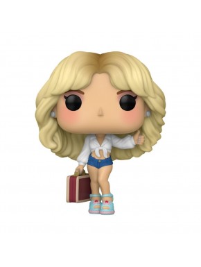 Funko Pop Sabrina Carpenter com mala vermelha