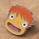 Pin com design close-up de Ponyo do Studio Ghibli