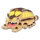 Broche de metal del Catbus de Mi Vecino Totoro