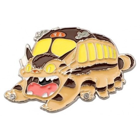 Broche de metal del Catbus de Mi Vecino Totoro