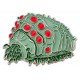 Broche de metal Ohm de Nausicaä do Vale do Vento