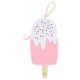 Bolsa Sweet Ice Bar da Yup! com design de sorvete rosa