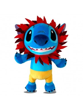 Peluche de Stitch con melena roja estilo Simba de 25cm