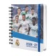 Agenda escolar 2026/2027 do Real Madrid com jogadores