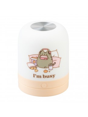 Lâmpada de ambiente Pusheen com luz ajustável