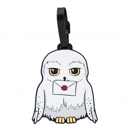 Etiqueta de equipaje de silicona de Harry Potter Hedwig