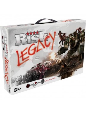 Caixa do jogo de tabuleiro Risk Legacy da Hasbro
