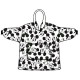 Peignoir Sweat Oversize Enfant Mickey Disney en Corail
