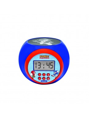 Reloj despertador Sonic the Hedgehog con pantalla LCD
