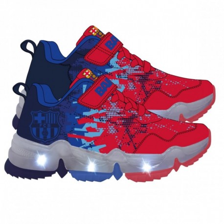 Deportiva FC Barcelona con luces y suela TPR