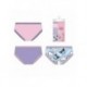 Pack de braguitas Hello Kitty 100% algodón, 3 piezas, diseño infantil