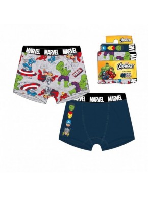 Boxers Marvel con diseños de superhéroes