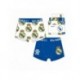 Pack de boxers do Real Madrid em azul e branco