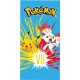 Toalla de microfibra Pokémon con Pikachu y Scorbunny 70x140cm