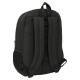 Mochila negra One Piece con detalles marrones