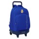 Trolley azul del Real Madrid con mochila extraíble