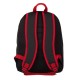 Mochila negra Cloud Naruto con detalles rojos