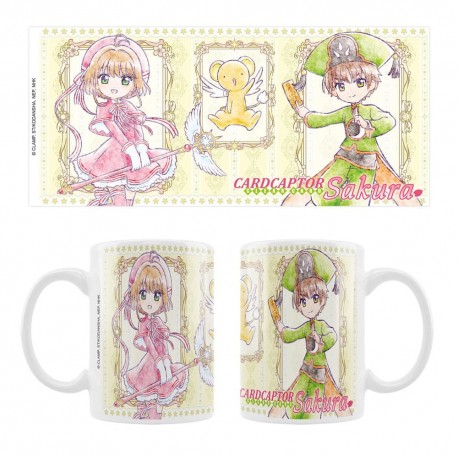 Caneca de cerâmica Cardcaptor Sakura com Kero-chan