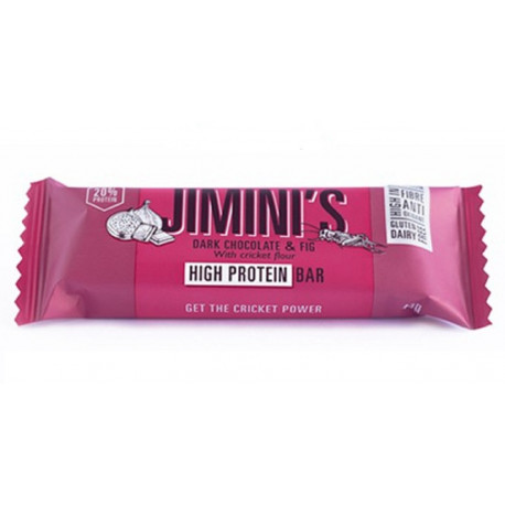 Barra di energia Grilli Gusto Fichi e Cioccolato Jimini s